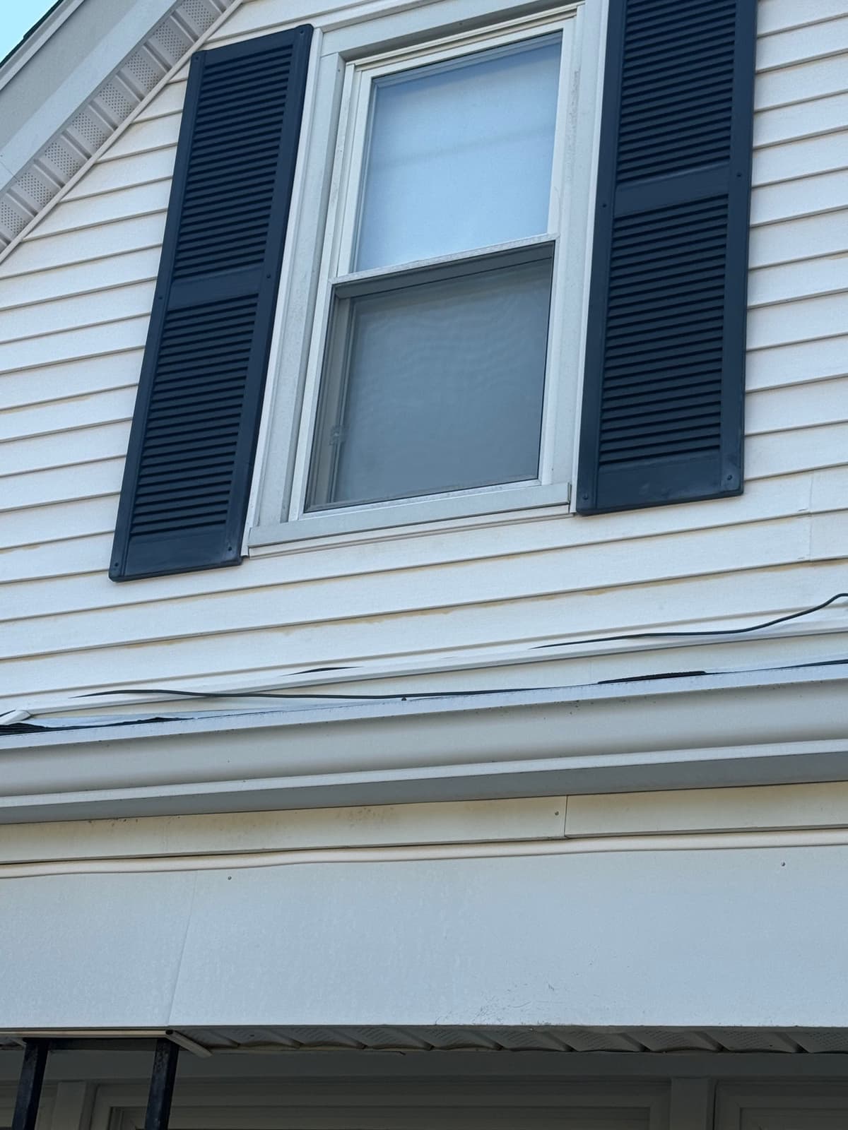 After: siding repair project in Stoughton, MA