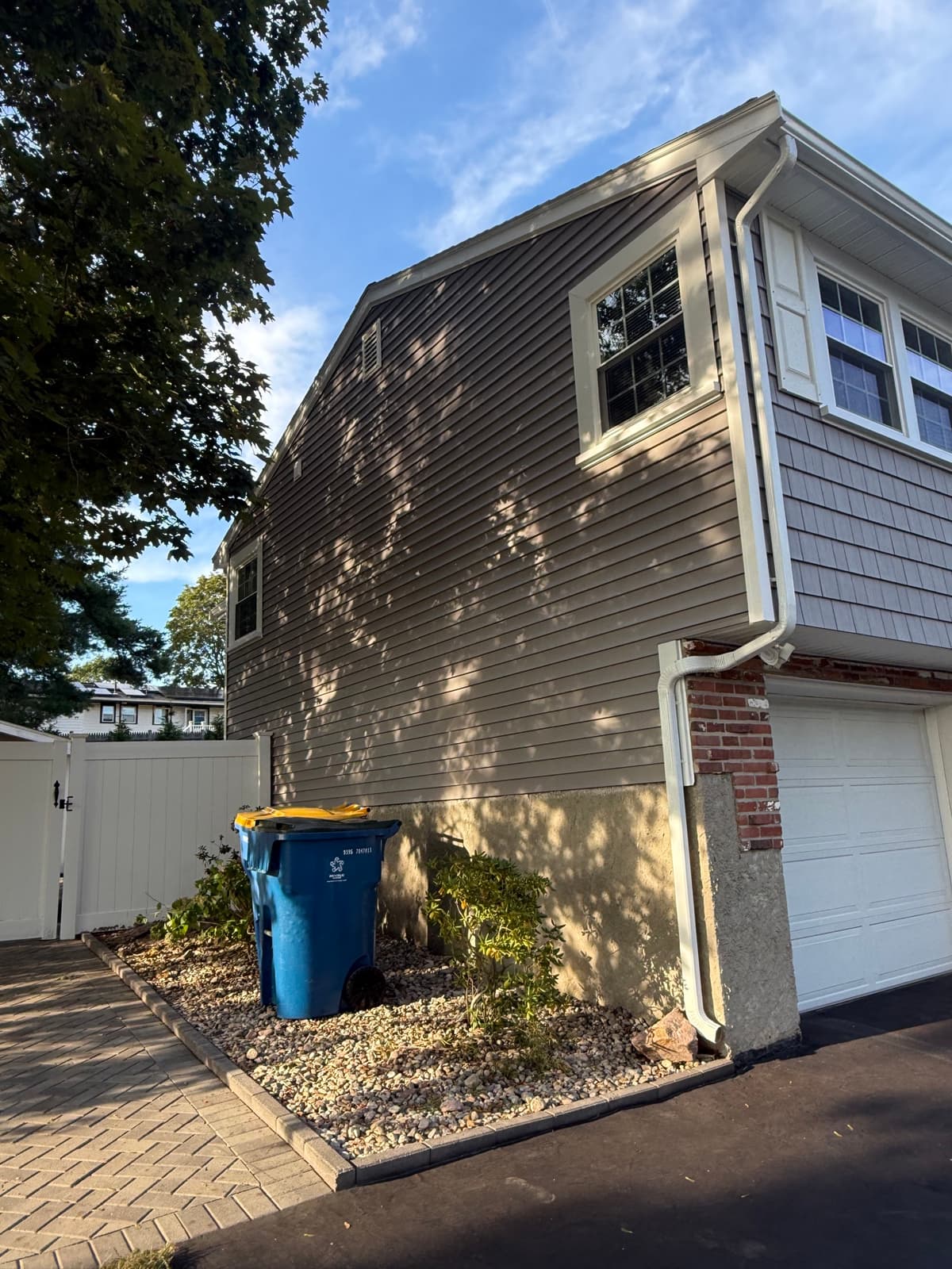 After: siding project in Randolph, MA