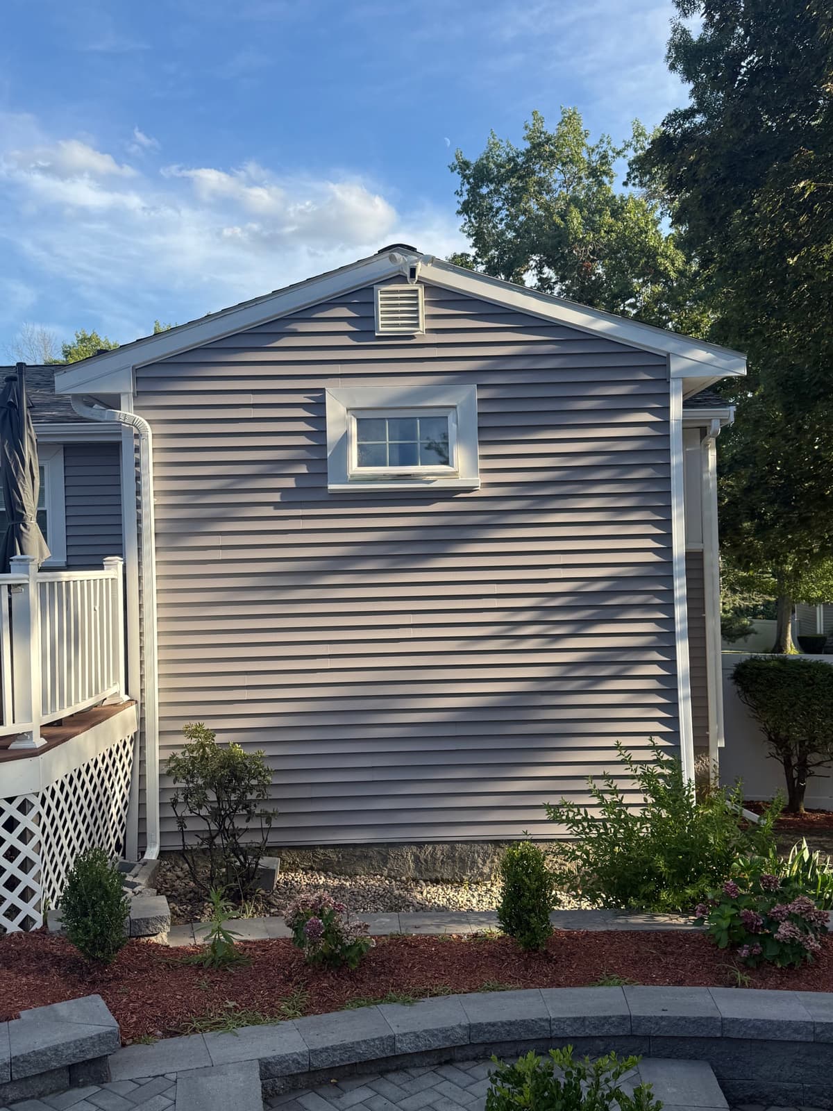 After: siding project in Randolph, MA