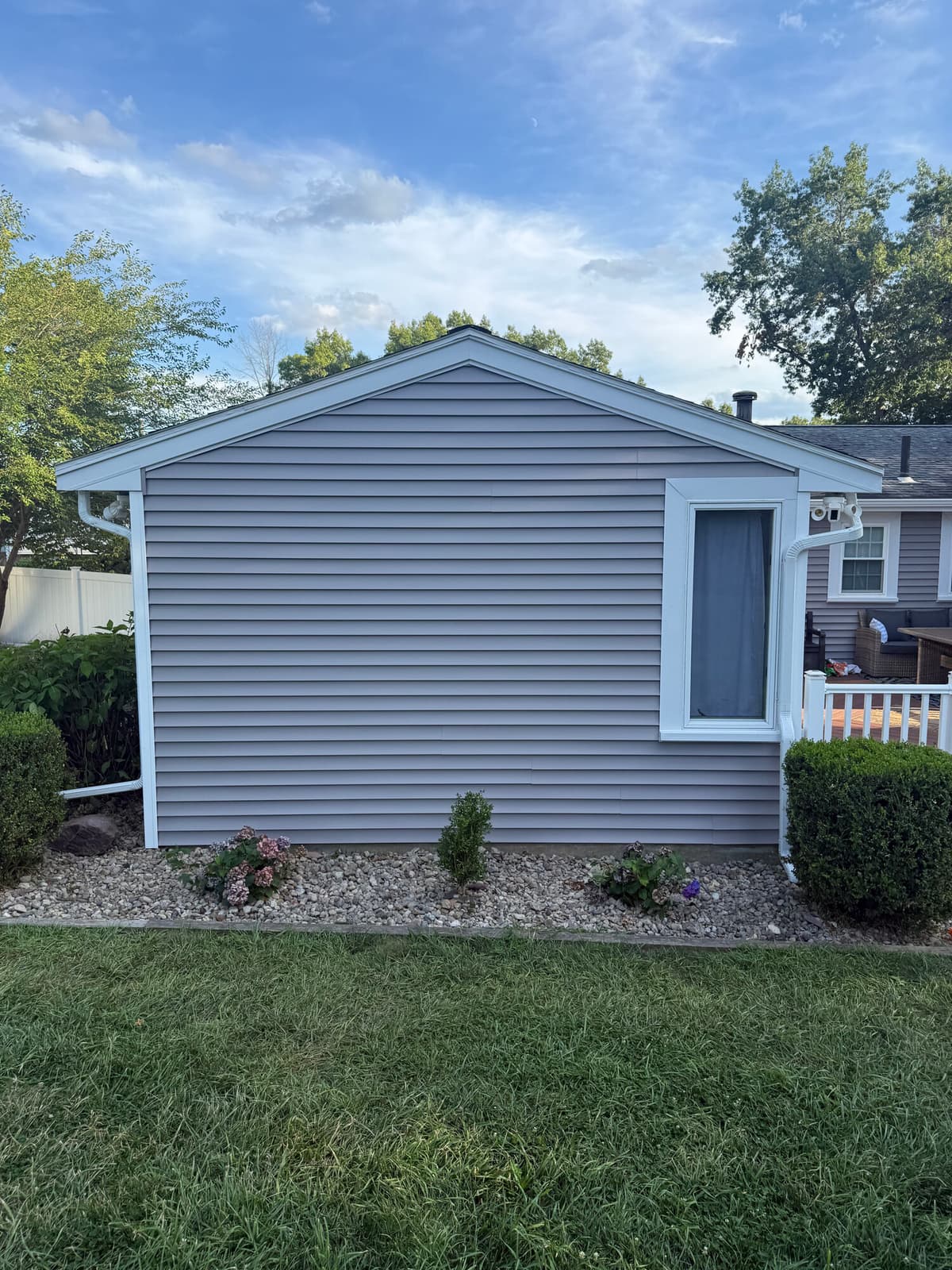 After: siding project in Randolph, MA